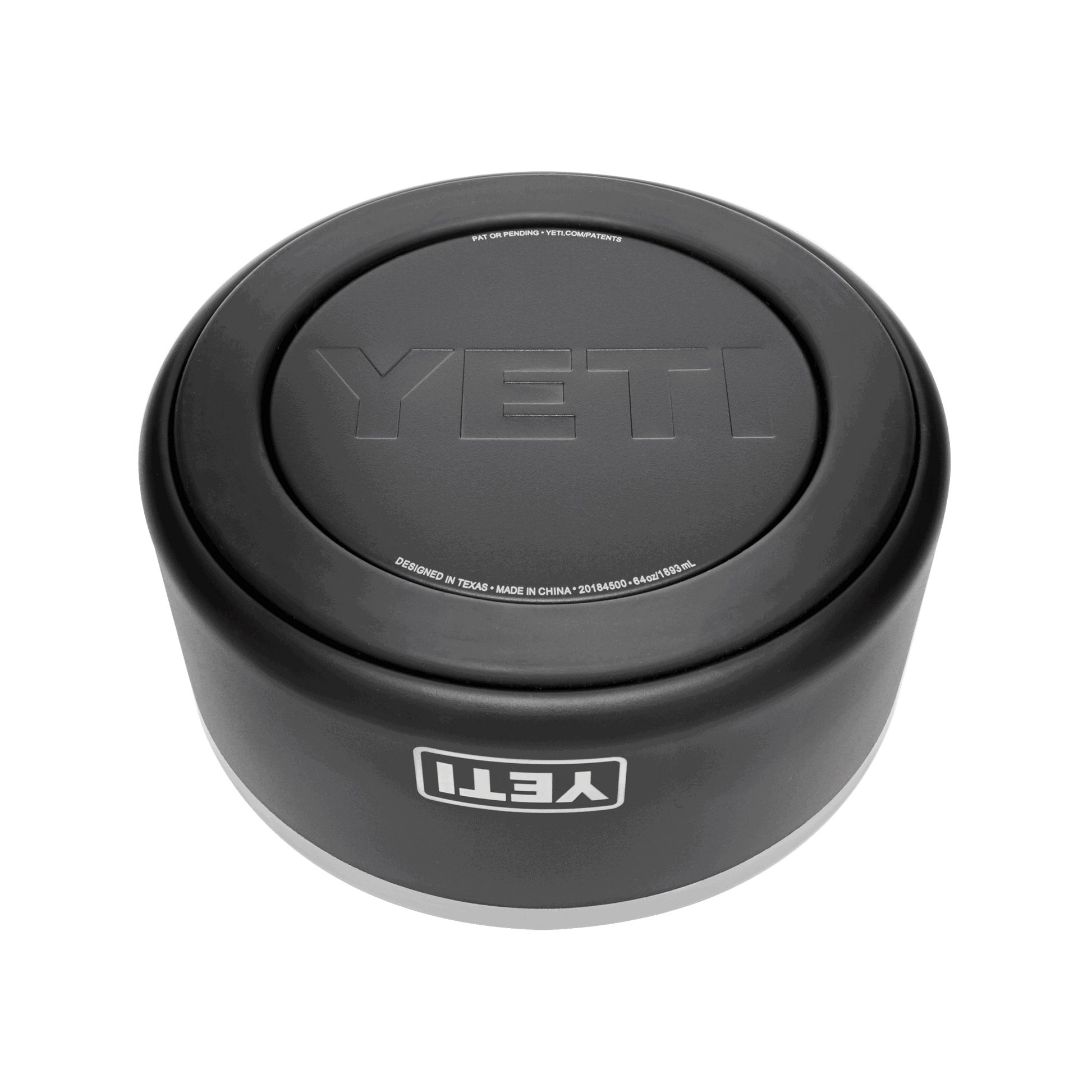 YETI BOOMER DOG BOWL LARGE BLACK -  - Watergate Bay Surf Company.