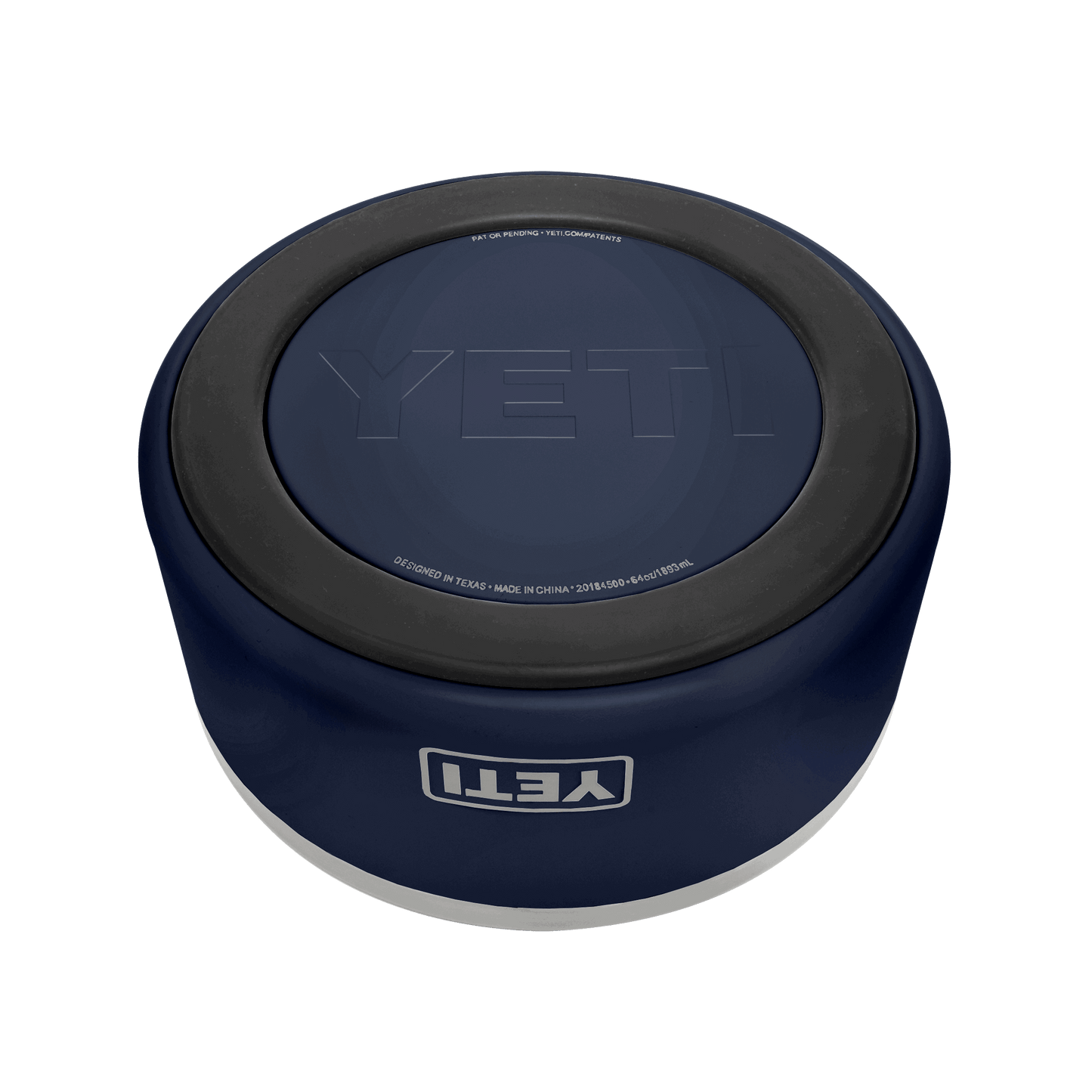 YETI BOOMER DOG BOWL LARGE NAVY - - Watergate Bay Surf Company.