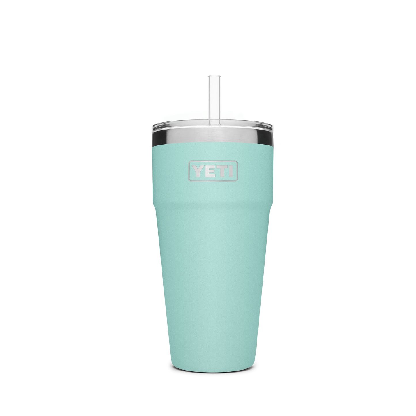 YETI RAMBLER STRAW CUP 26oz SEAFOAM - - Watergate Bay Surf Company.
