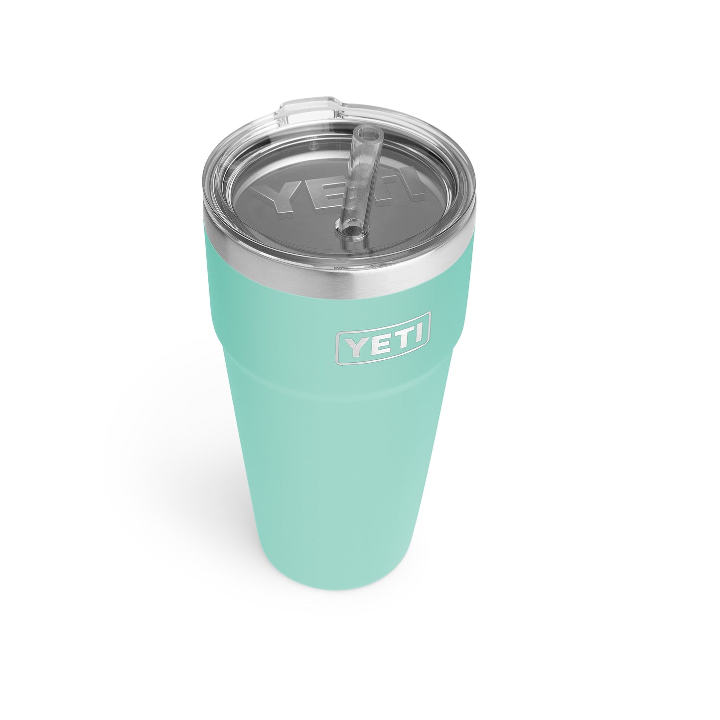 YETI RAMBLER STRAW CUP 26oz SEAFOAM - - Watergate Bay Surf Company.