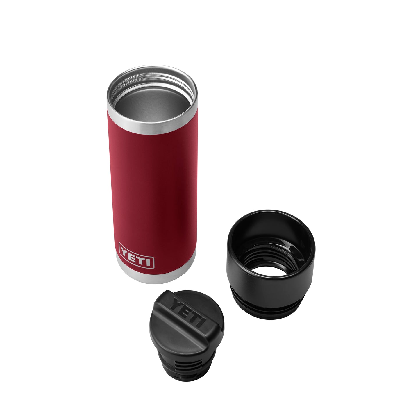 YETI RAMBLER HOTSHOT BOTTLE 18oz HARVEST RED - - Watergate Bay Surf Company.