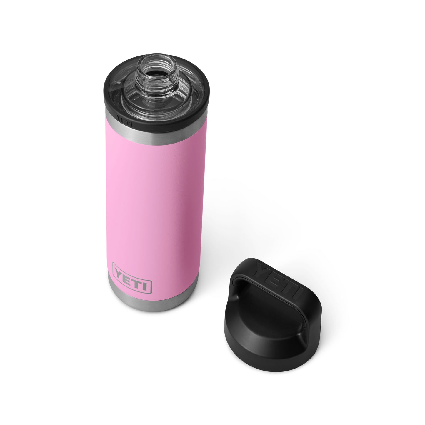 YETI RAMBLER CHUG 18oz POWER PINK - - Watergate Bay Surf Company.