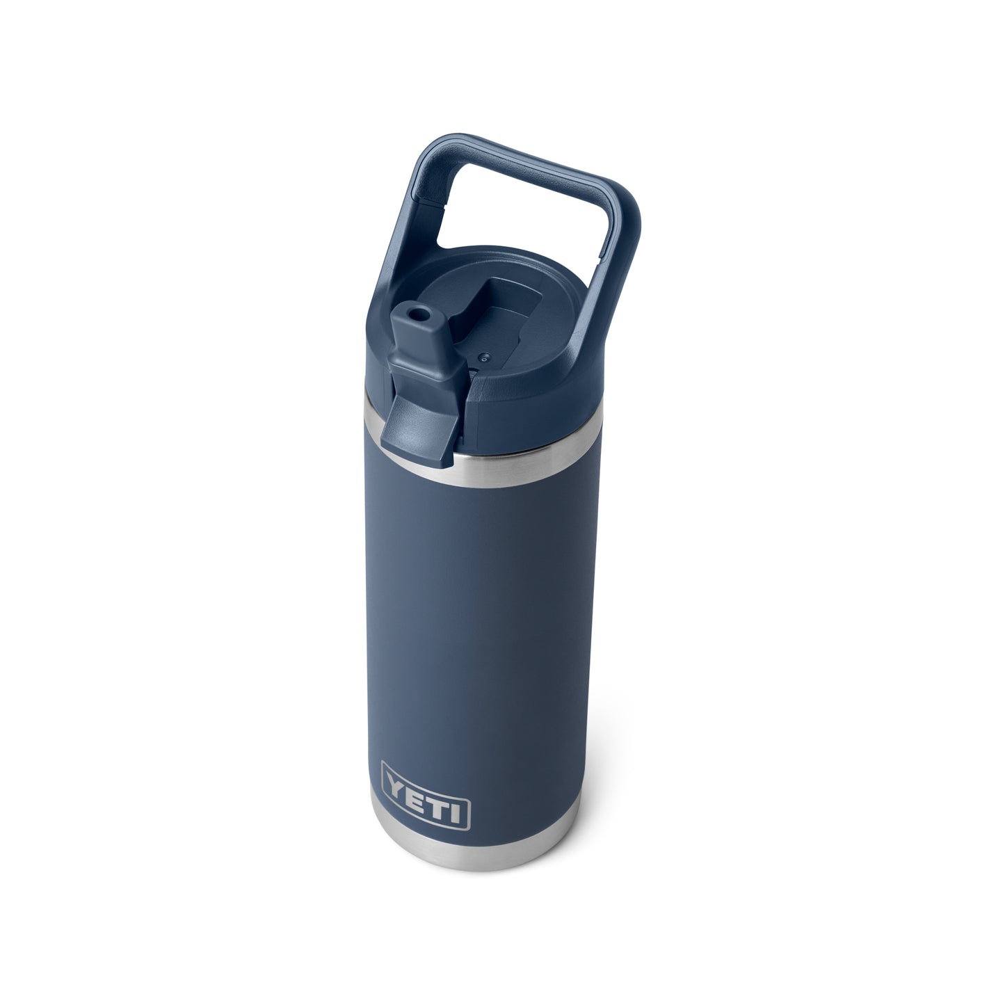 YETI RAMBLER STRAW BOTTLE 18oz NAVY - - Watergate Bay Surf Company.