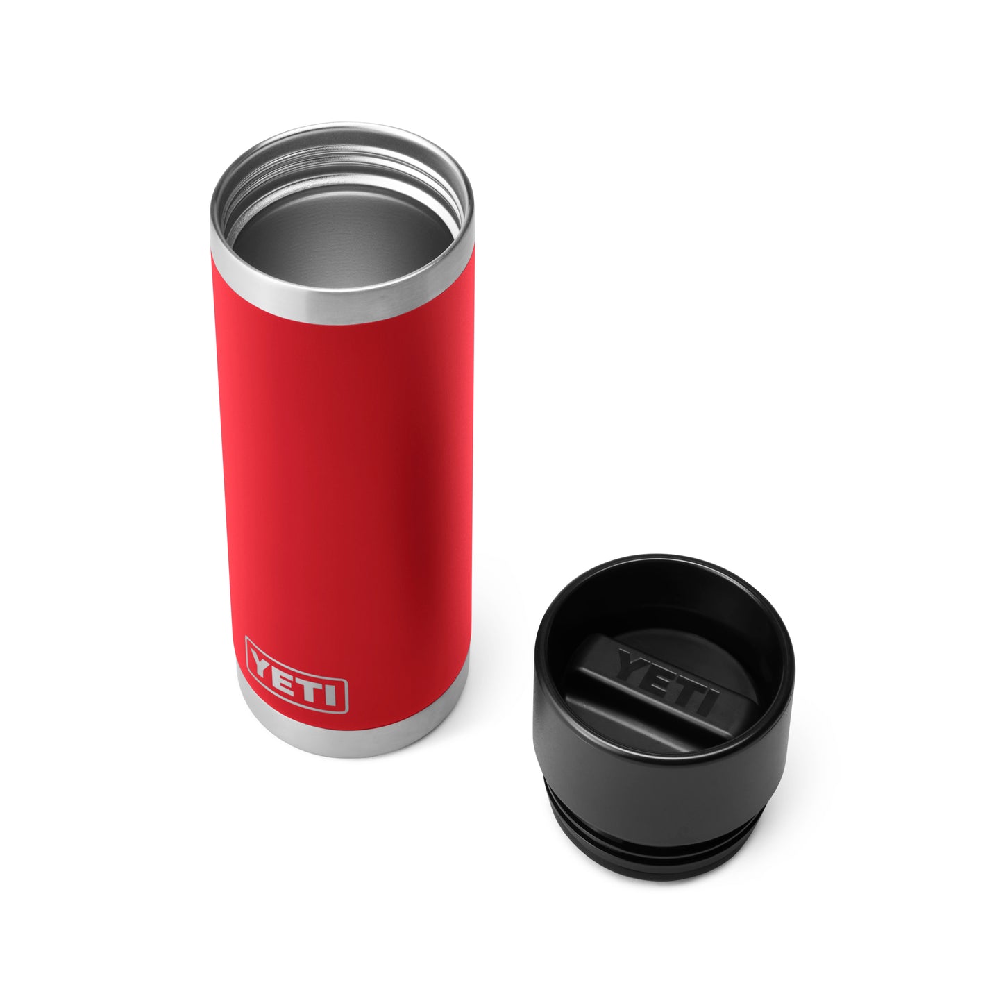YETI RAMBLER HOTSHOT BOTTLE 18oz RESCUE RED - - Watergate Bay Surf Company.