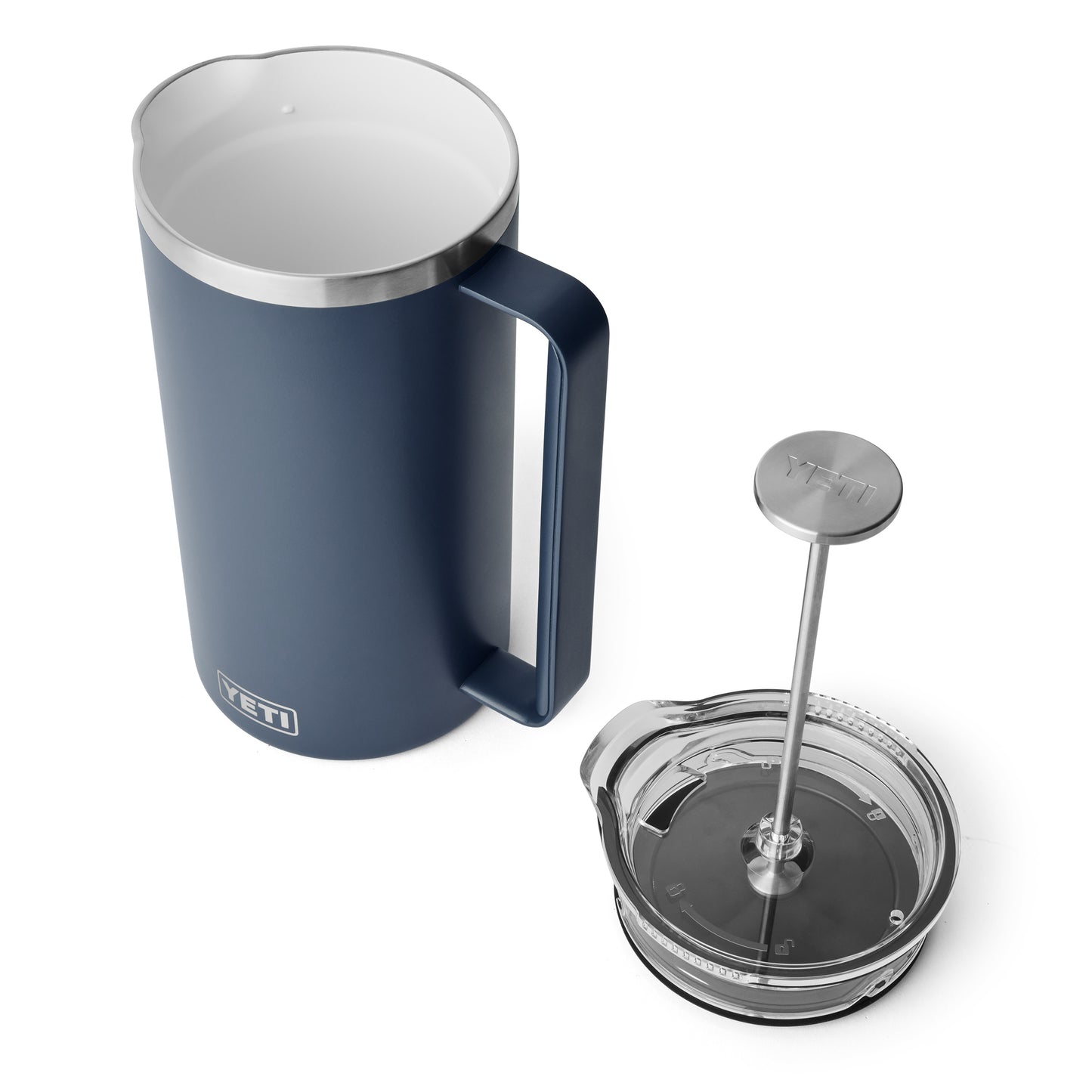 YETI FRENCH PRESS 64oz NAVY - - Watergate Bay Surf Company.