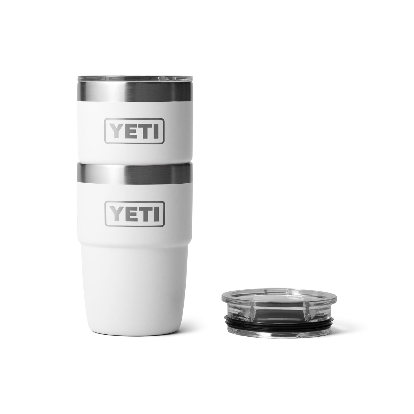 YETI RAMBLER CUP MS 8oz WHITE - - Watergate Bay Surf Company.