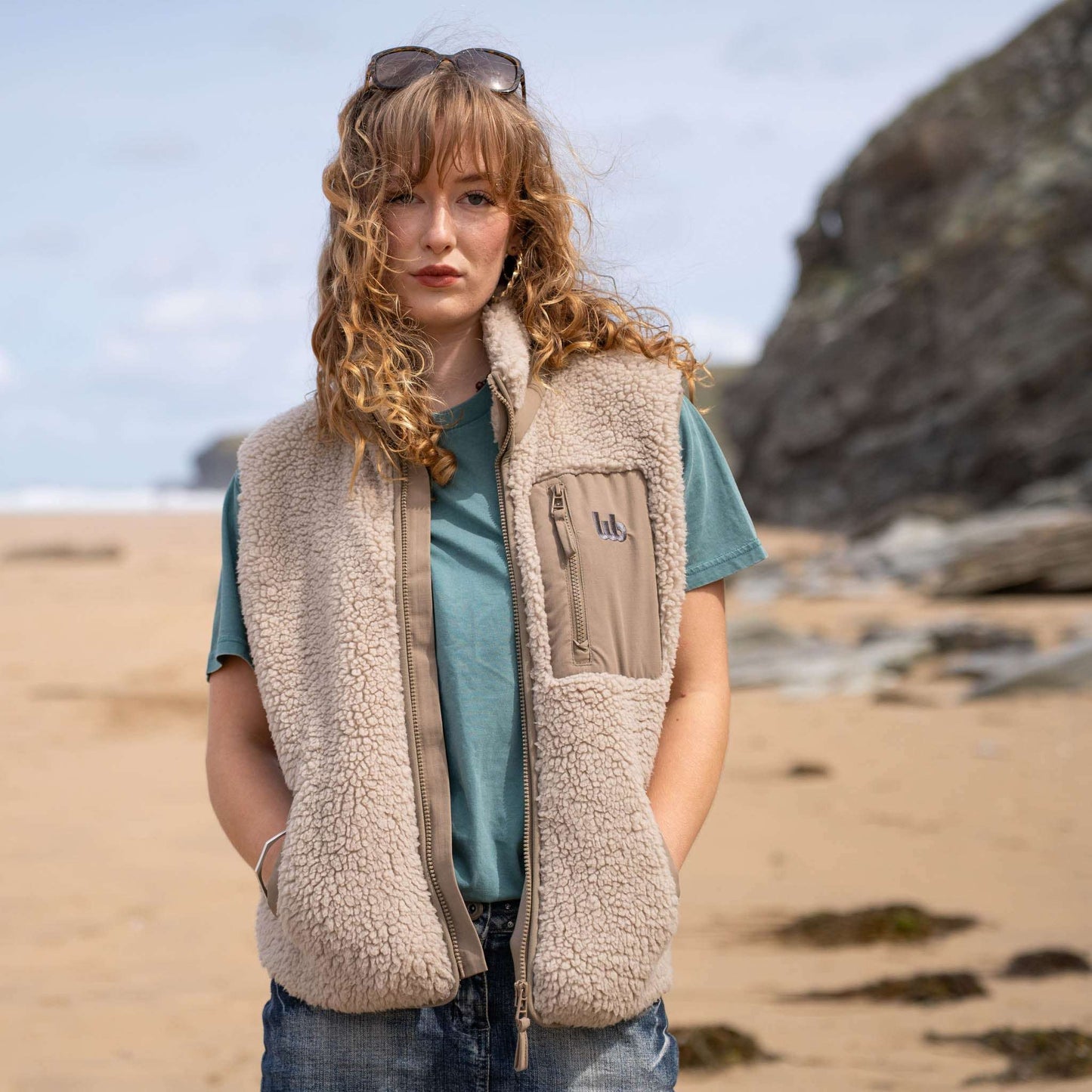SHERPA FLEECE GILET | WETSAND