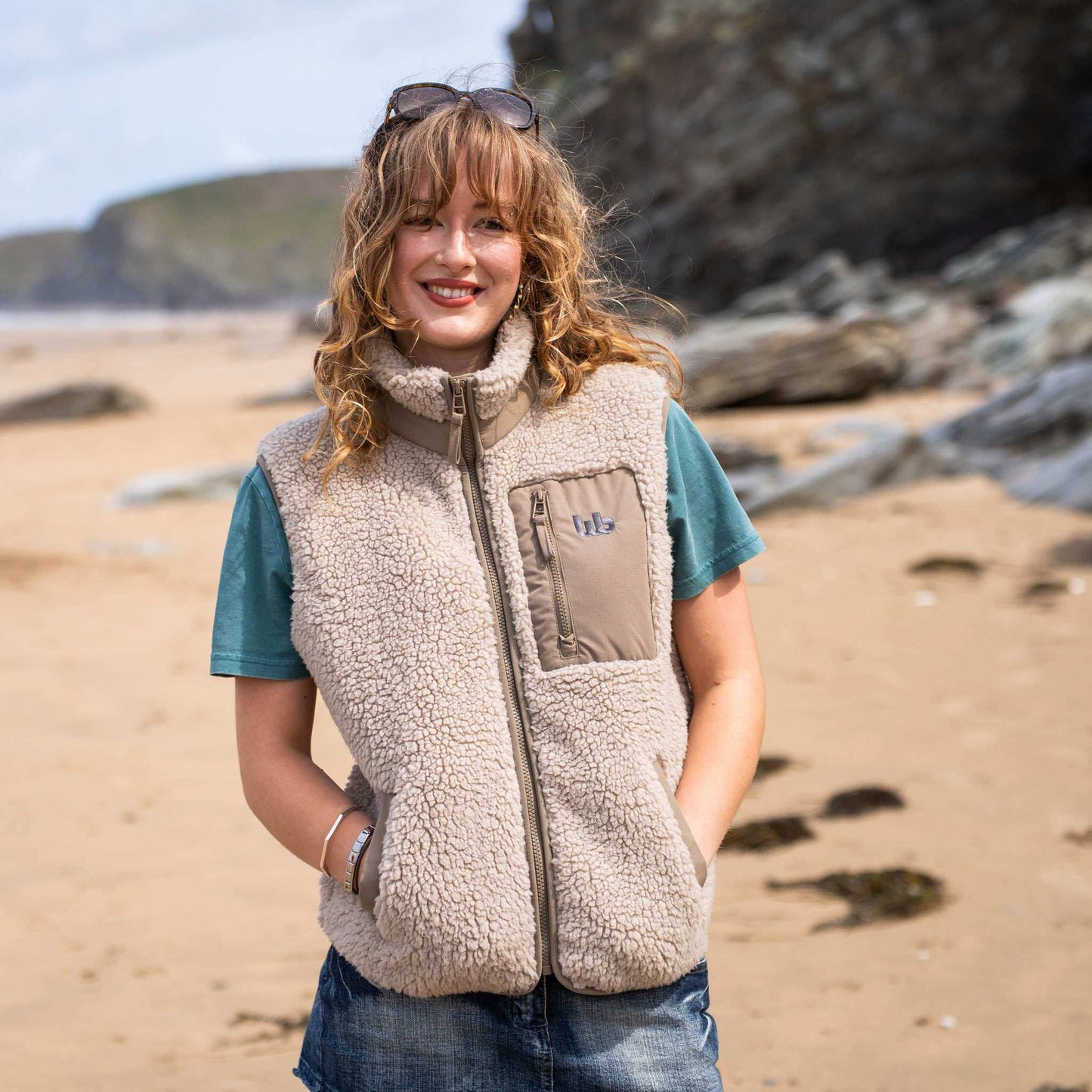 SHERPA FLEECE GILET | WETSAND