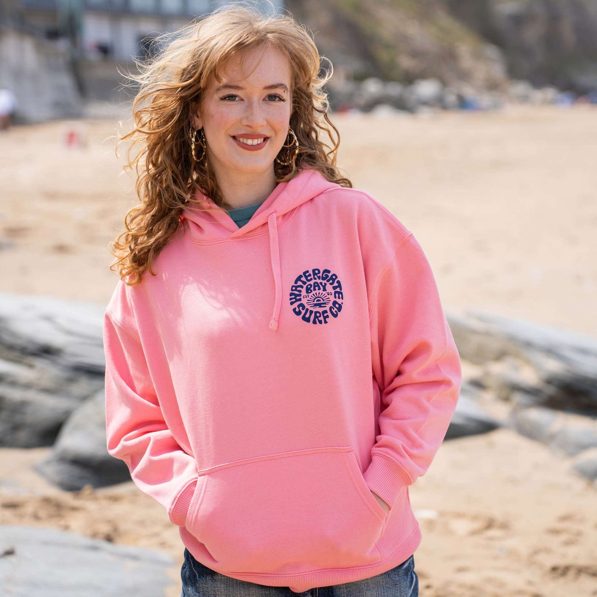 RETRO | HOODIE - PINK JOY