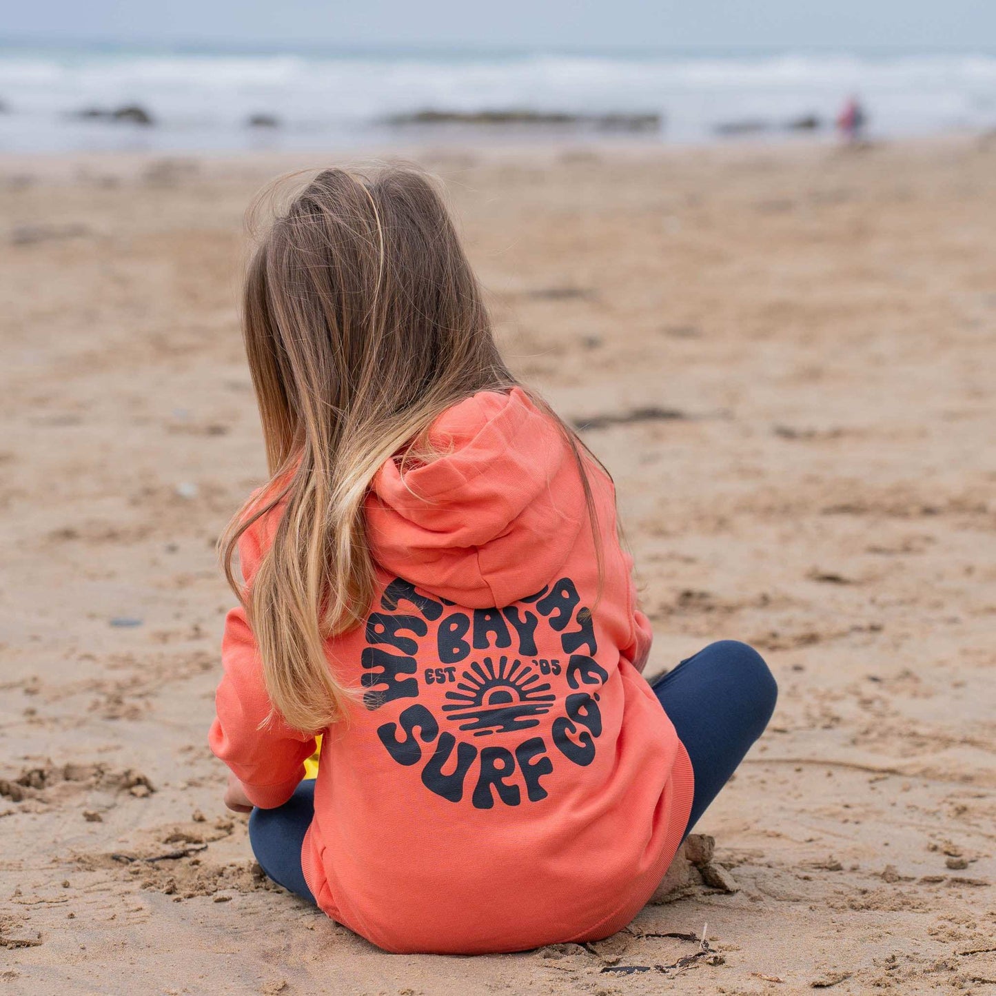 RETRO | KIDS HOODY - FIESTA ORANGE