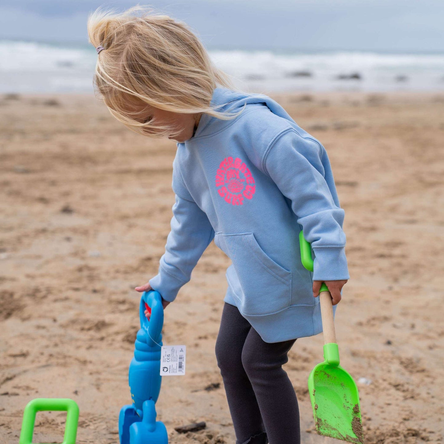 RETRO | KIDS HOODY - SOUL BLUE
