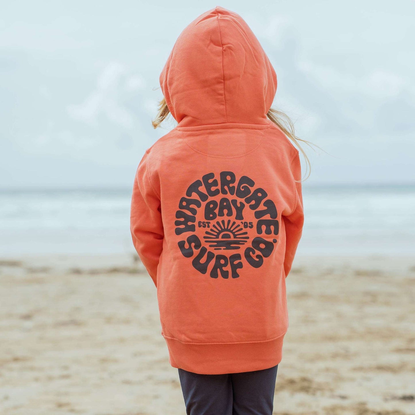 RETRO | KIDS HOODY - FIESTA ORANGE