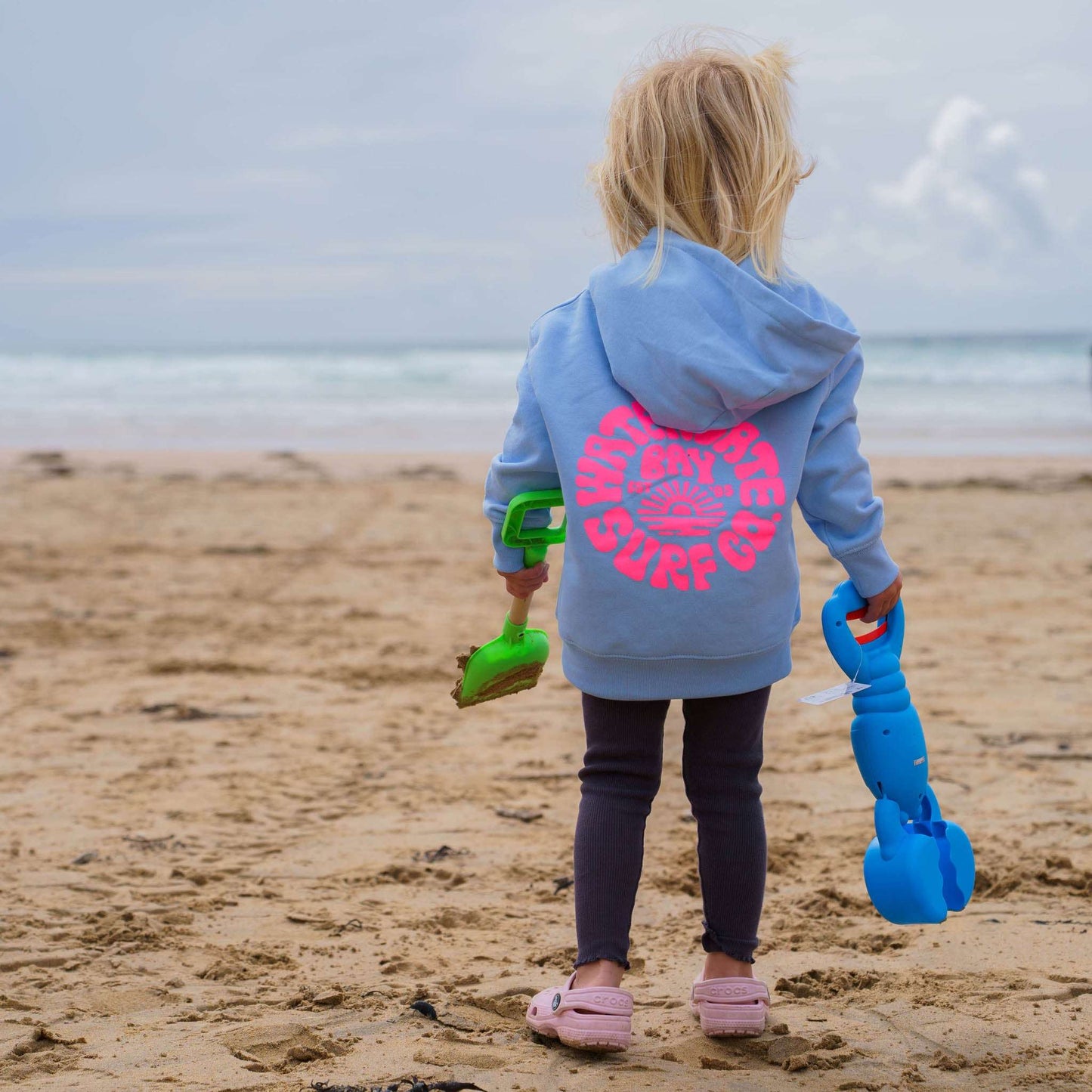RETRO | KIDS HOODY - SOUL BLUE