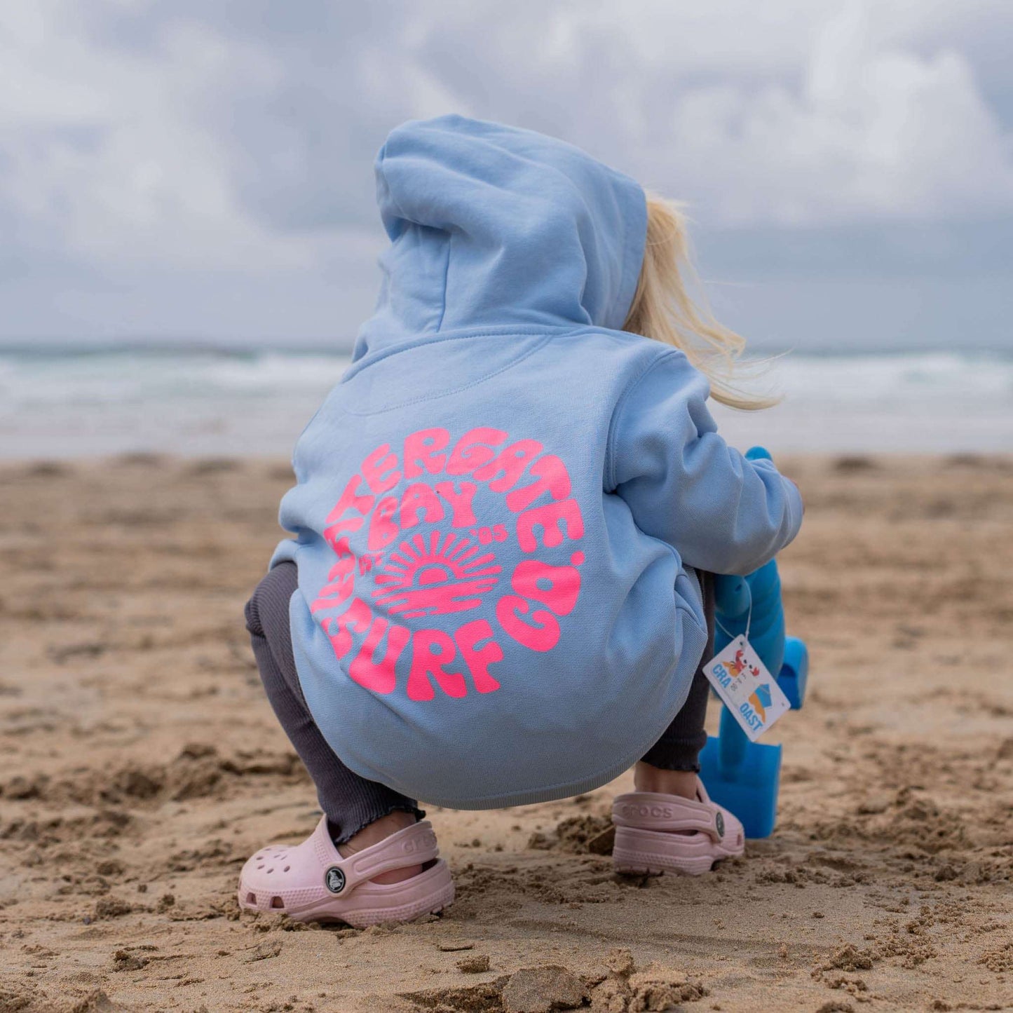 RETRO | KIDS HOODY - SOUL BLUE