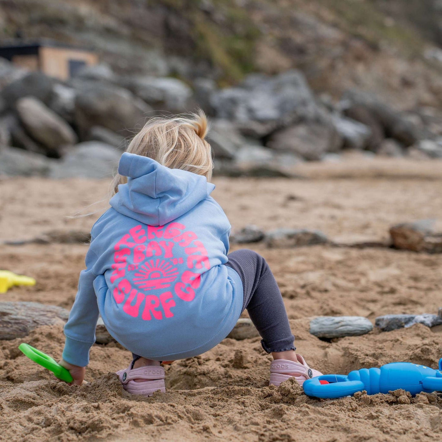 RETRO | KIDS HOODY - SOUL BLUE