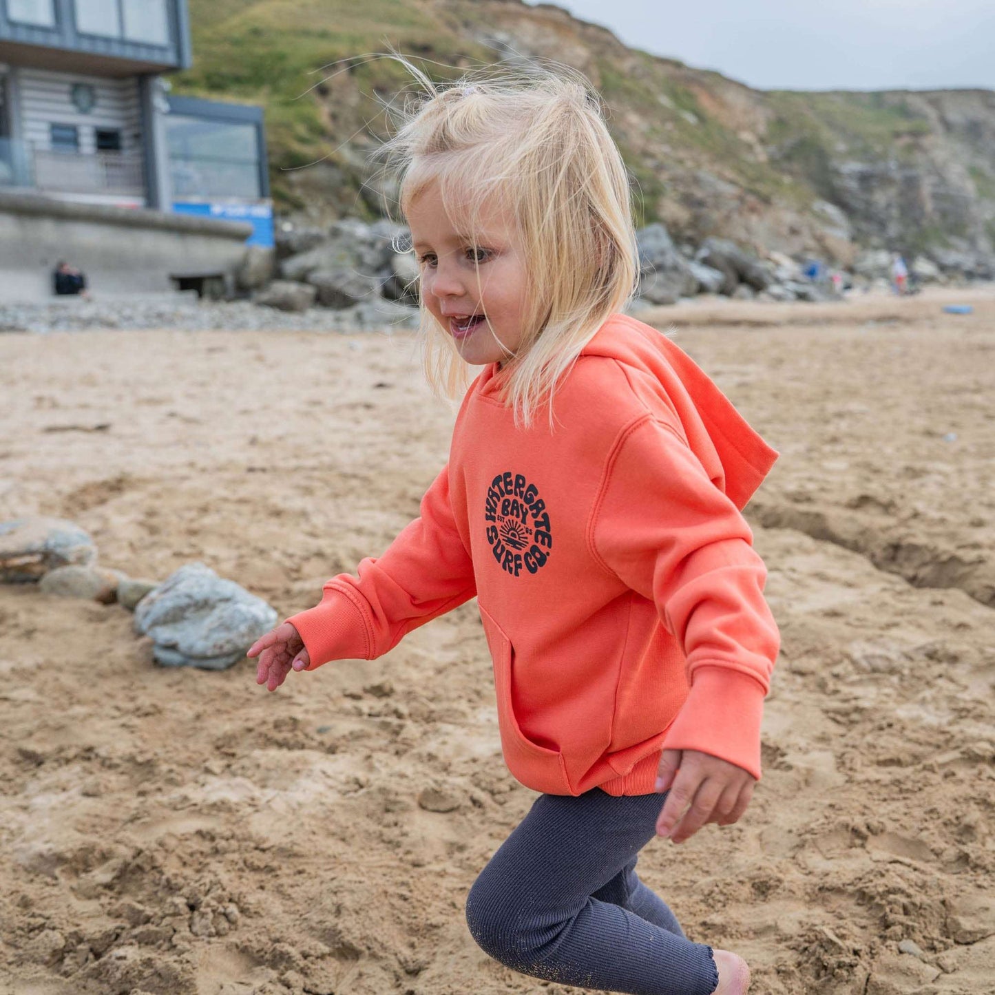 RETRO | KIDS HOODY - FIESTA ORANGE