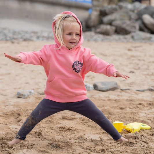 RETRO | KIDS HOODY - PINK JOY
