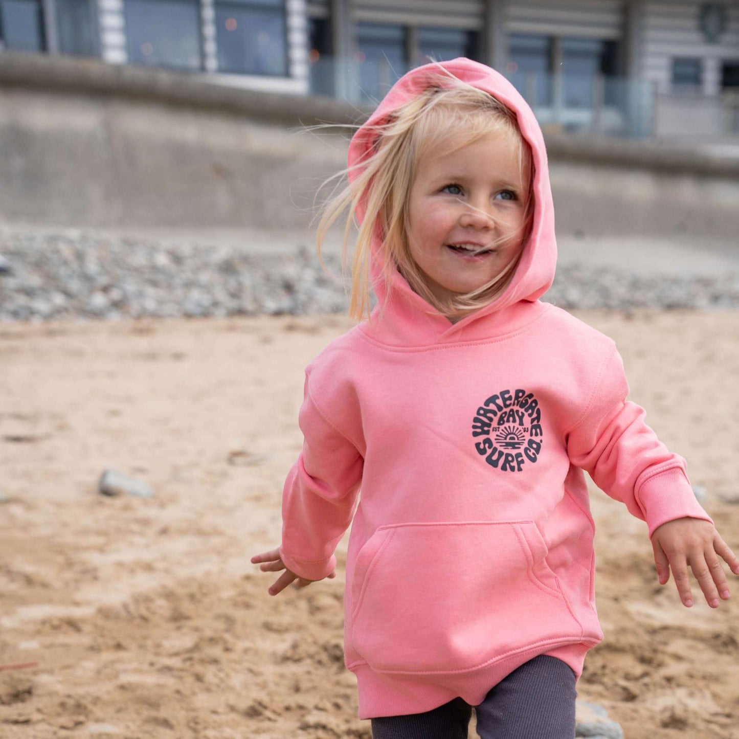 RETRO | KIDS HOODY - PINK JOY