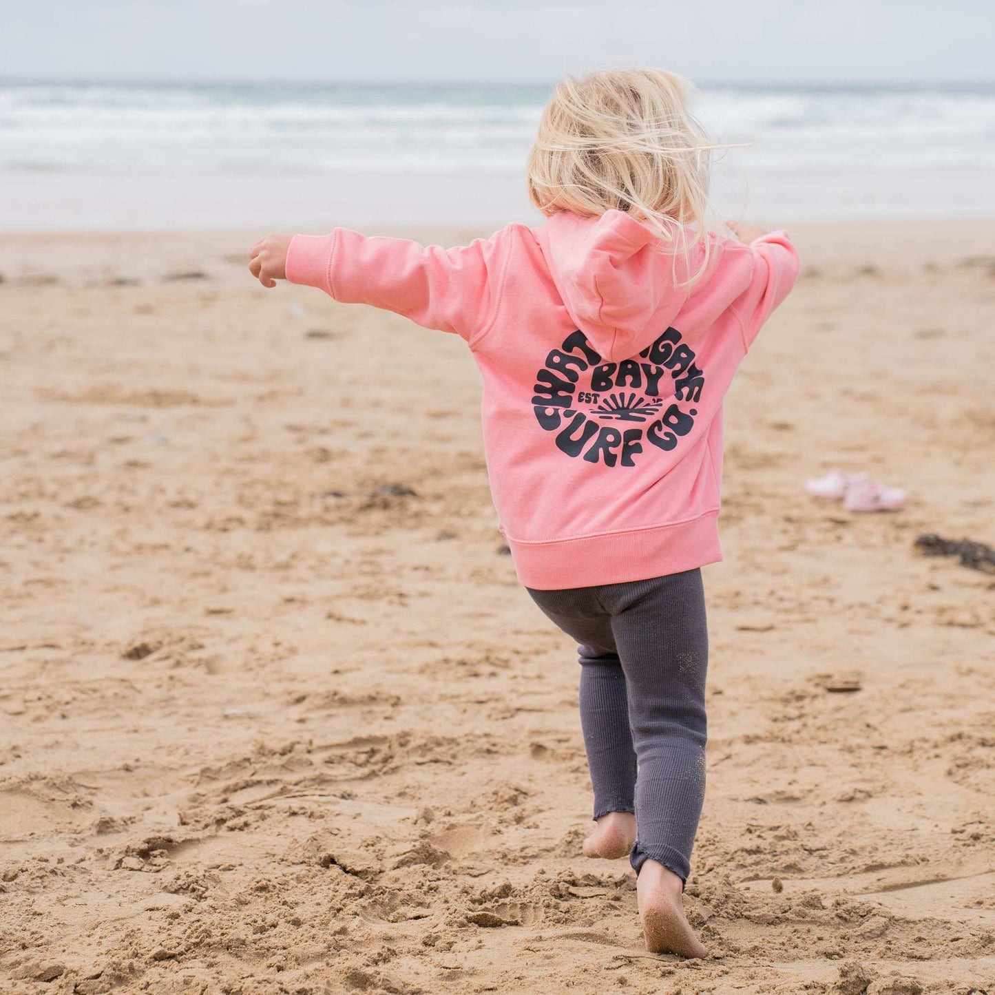 RETRO | KIDS HOODY - PINK JOY