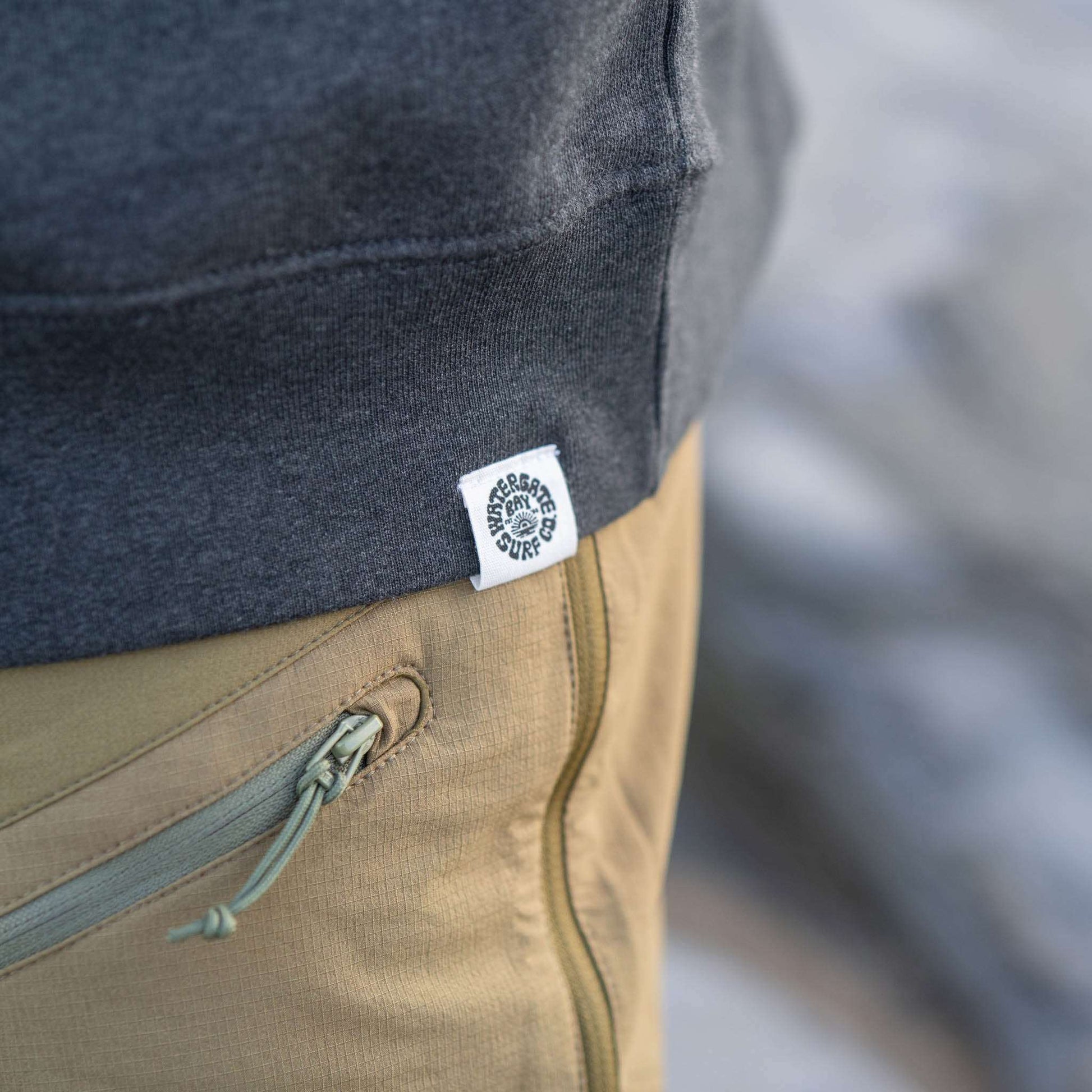 DIAMOND | SWEATSHIRT - DARK HEATHER -  - Watergate Bay Surf Company.