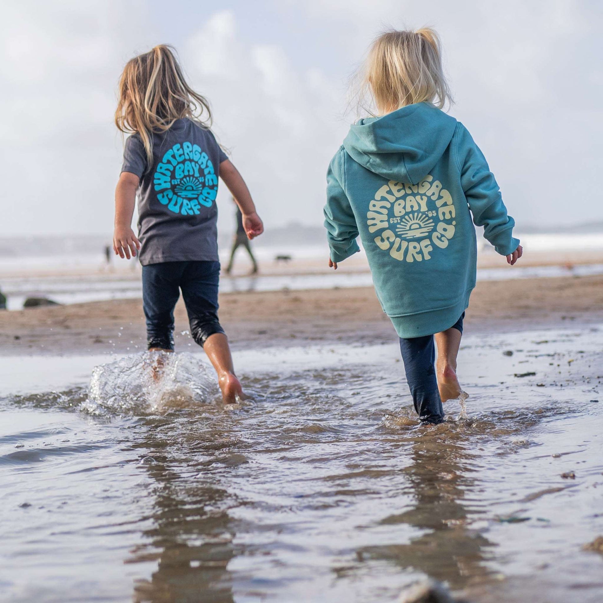 RETRO | KIDS T-SHIRT - ANTHRACITE -  - Watergate Bay Surf Company.