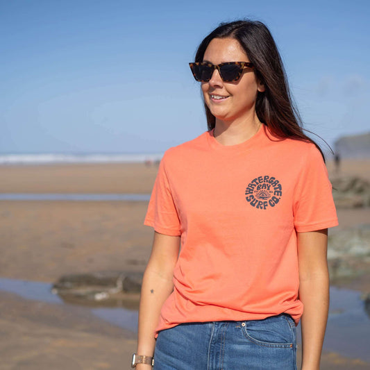RETRO | LADIES T-SHIRT - FIESTA -  - Watergate Bay Surf Company.
