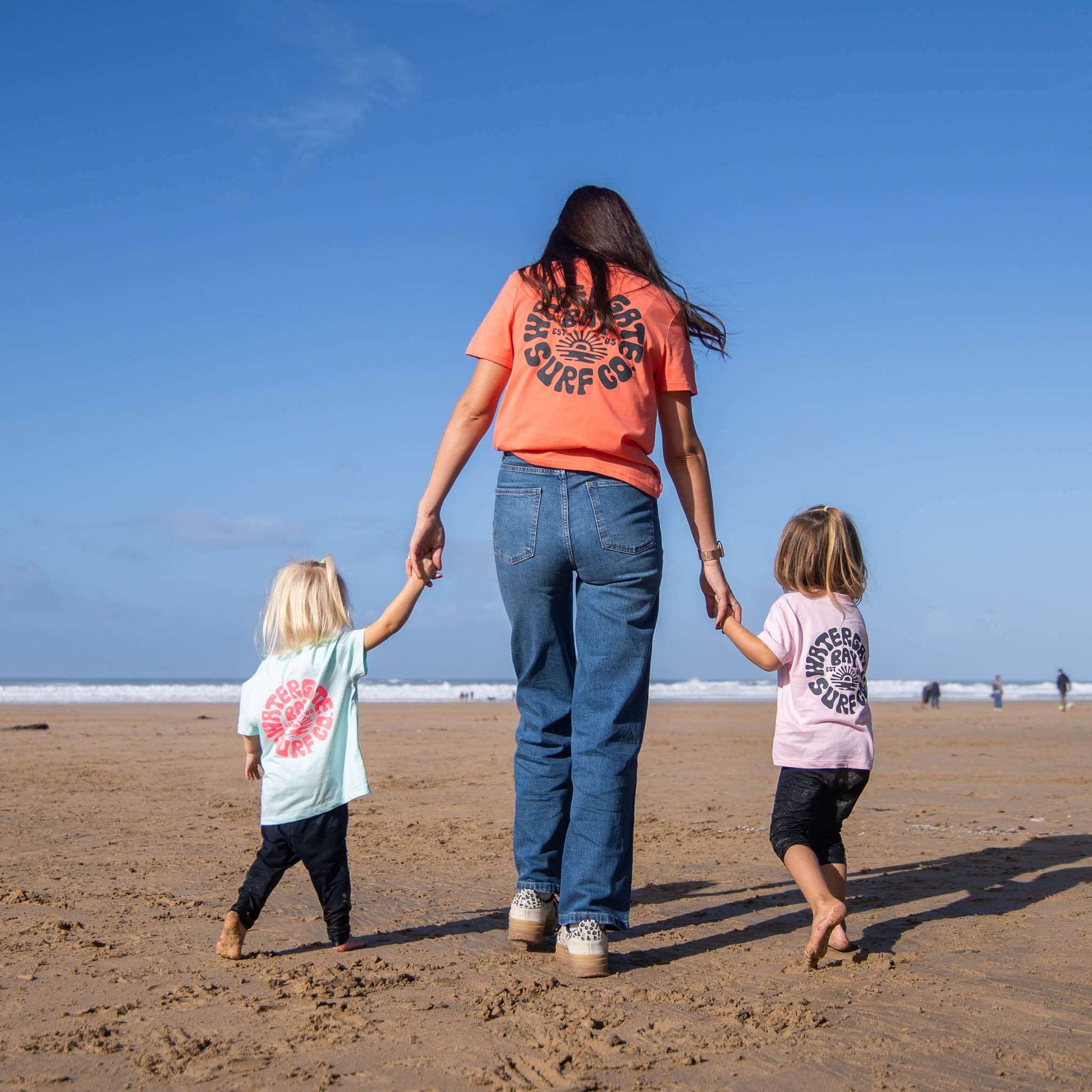 RETRO | KIDS T-SHIRT - CARIBEAN BLUE -  - Watergate Bay Surf Company.