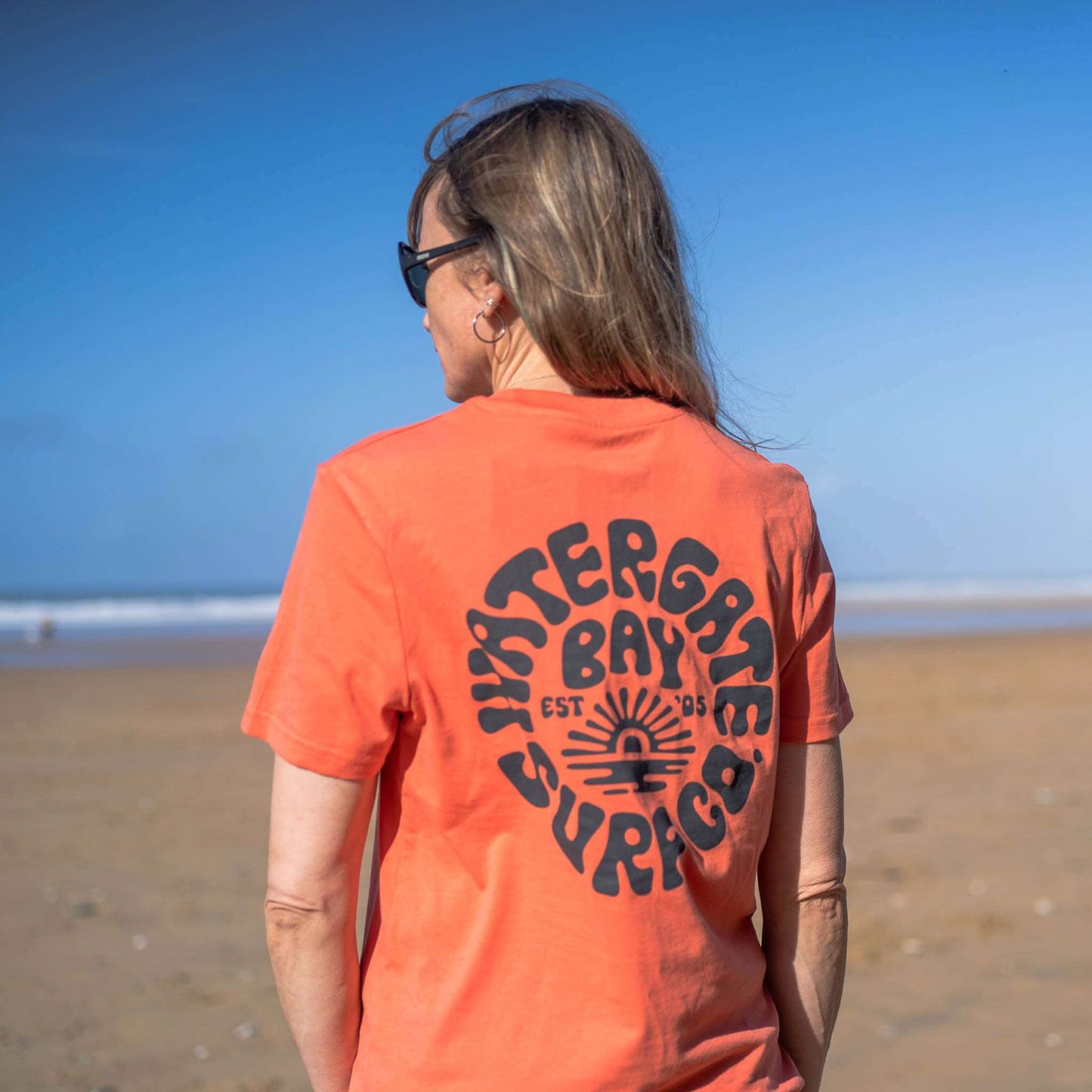 RETRO | LADIES T-SHIRT - FIESTA - - Watergate Bay Surf Company.