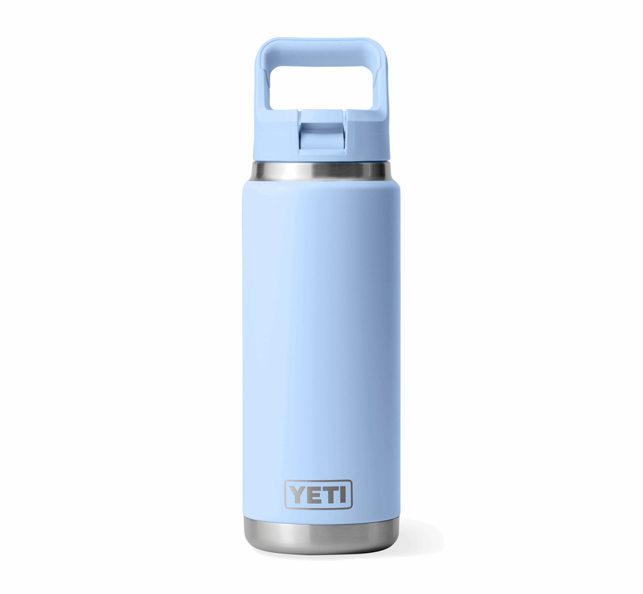 YETI RAMBLER STRAW BOTTLE 26oz BIG SKY BLUE