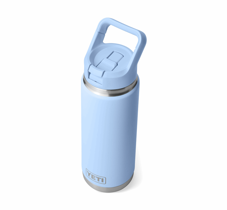 YETI RAMBLER STRAW BOTTLE 26oz BIG SKY BLUE