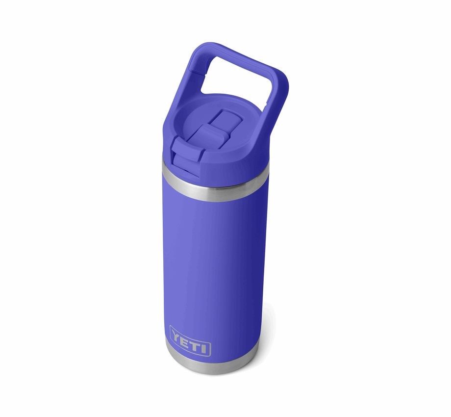 YETI RAMBLER STRAW BOTTLE 18oz ULTRA MARINE VIOLET