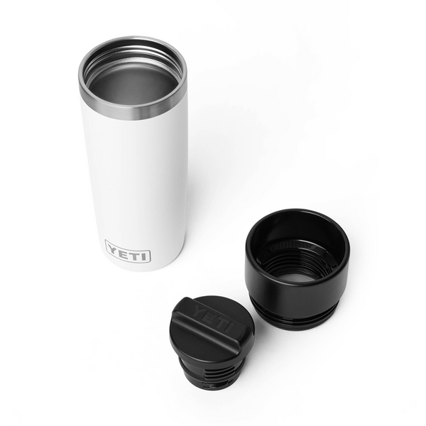 YETI RAMBLER TRAVEL BOTTLE 16OZ WHITE