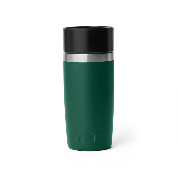 YETI RAMBLER TRAVEL BOTTLE 12OZ BLACK FOREST GREEN