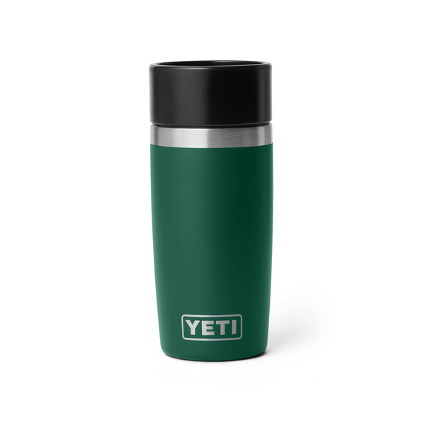 YETI RAMBLER TRAVEL BOTTLE 12OZ BLACK FOREST GREEN