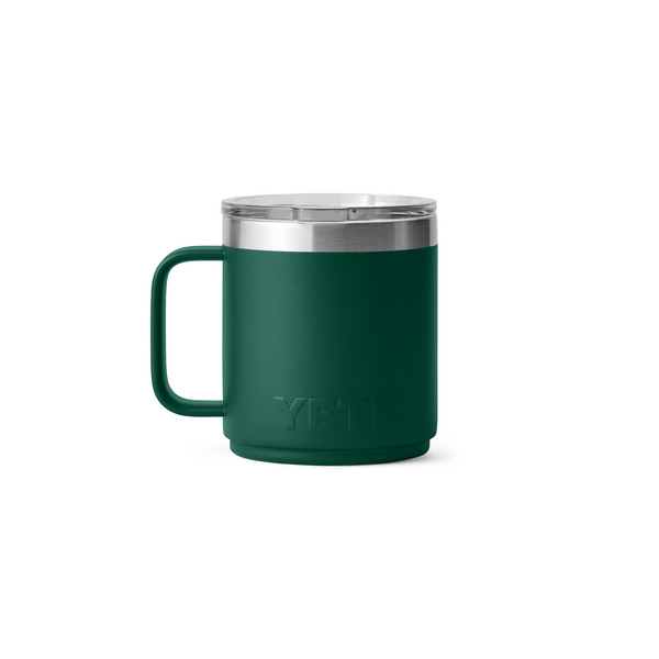YETI RAMBLER MUG CL 10oz BLACK FOREST GREEN
