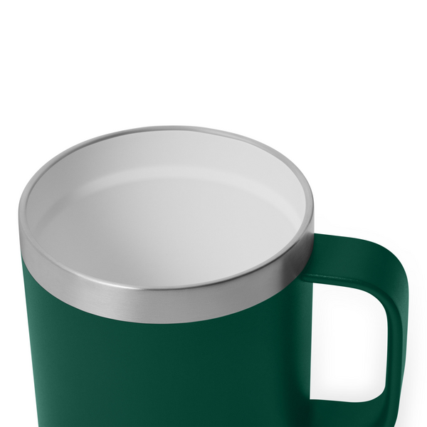 YETI RAMBLER MUG CL 10oz BLACK FOREST GREEN