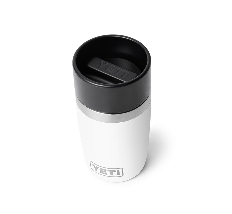 YETI RAMBLER TRAVEL BOTTLE 8OZ WHITE