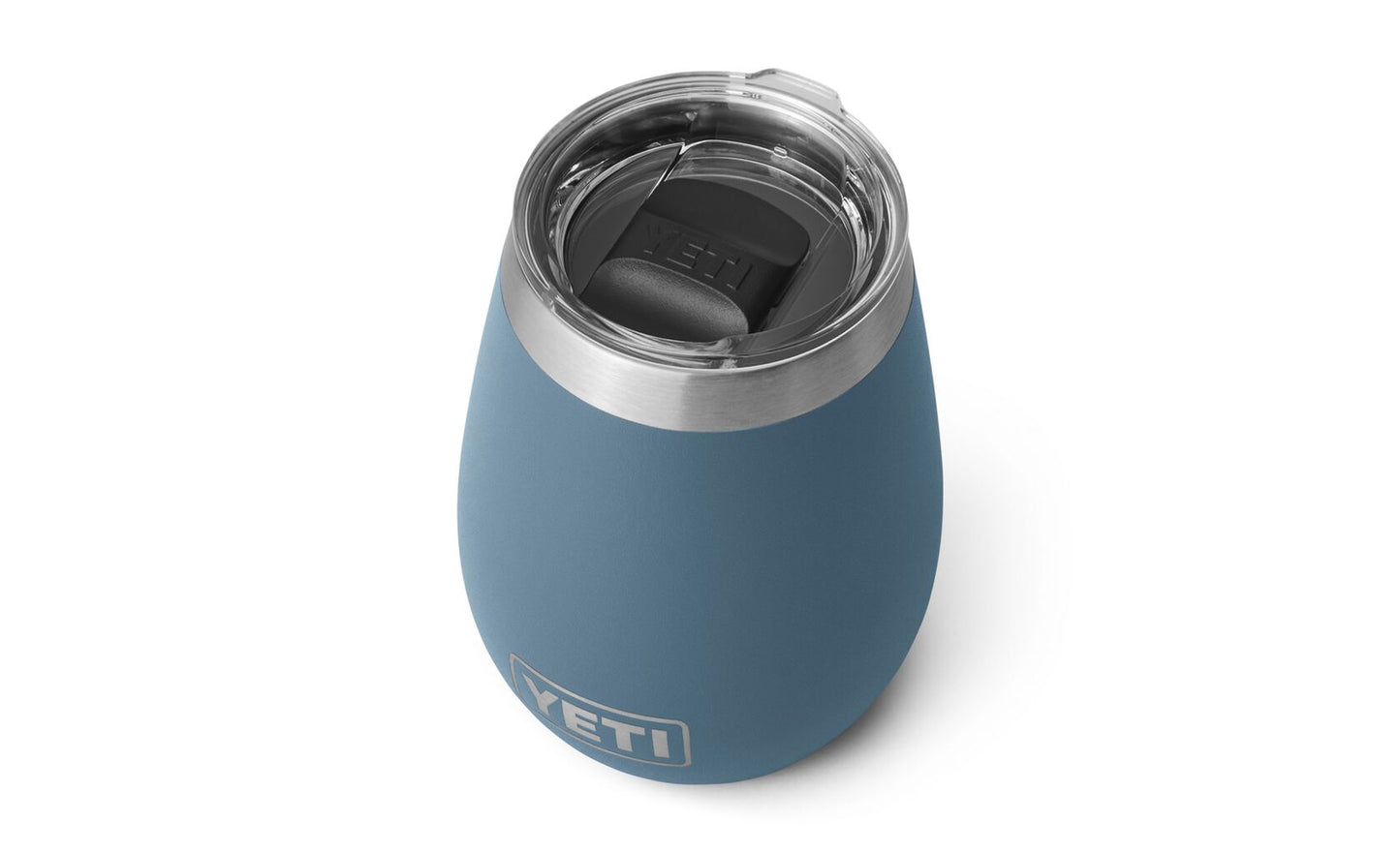 YETI RAMBLER WINE TUMBLER MS 10oz NORDIC BLUE - - Watergate Bay Surf Company.