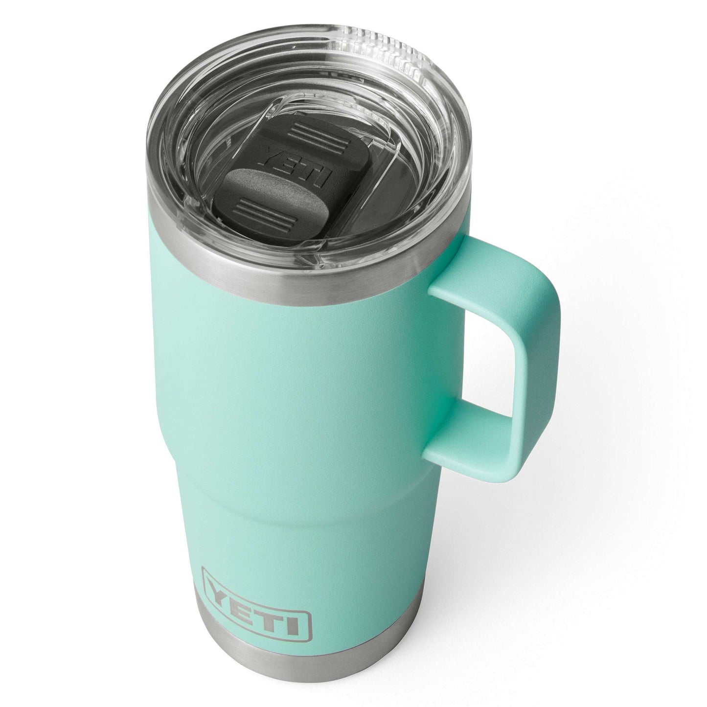 YETI RAMBLER TRAVEL MUG 20oz SEAFOAM - - Watergate Bay Surf Company.
