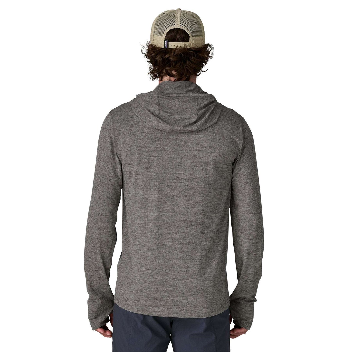 PATAGONIA MEN'S CAP COOL SUNHOODY FORGE GREY