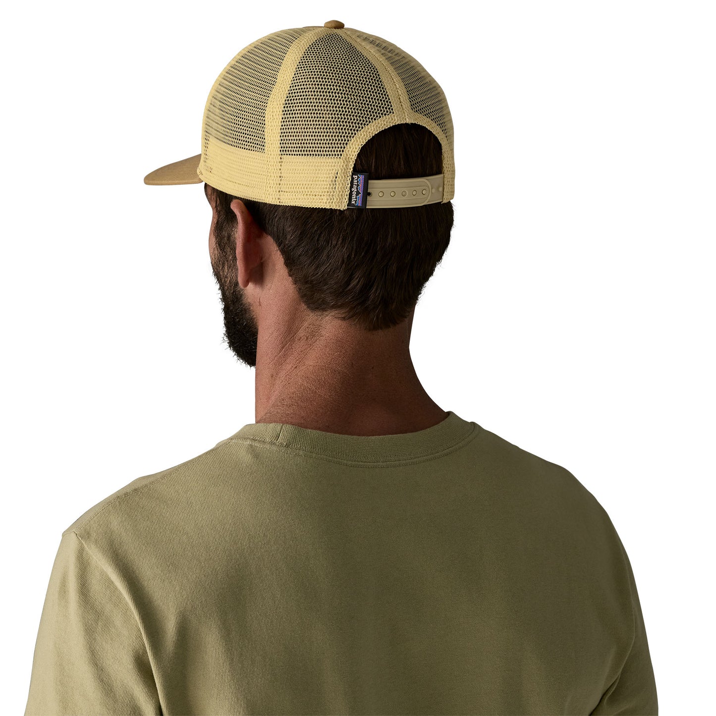 PATAGONIA LOPRO TRUCKER CAP FLYING FISH BOBCAT BROWN