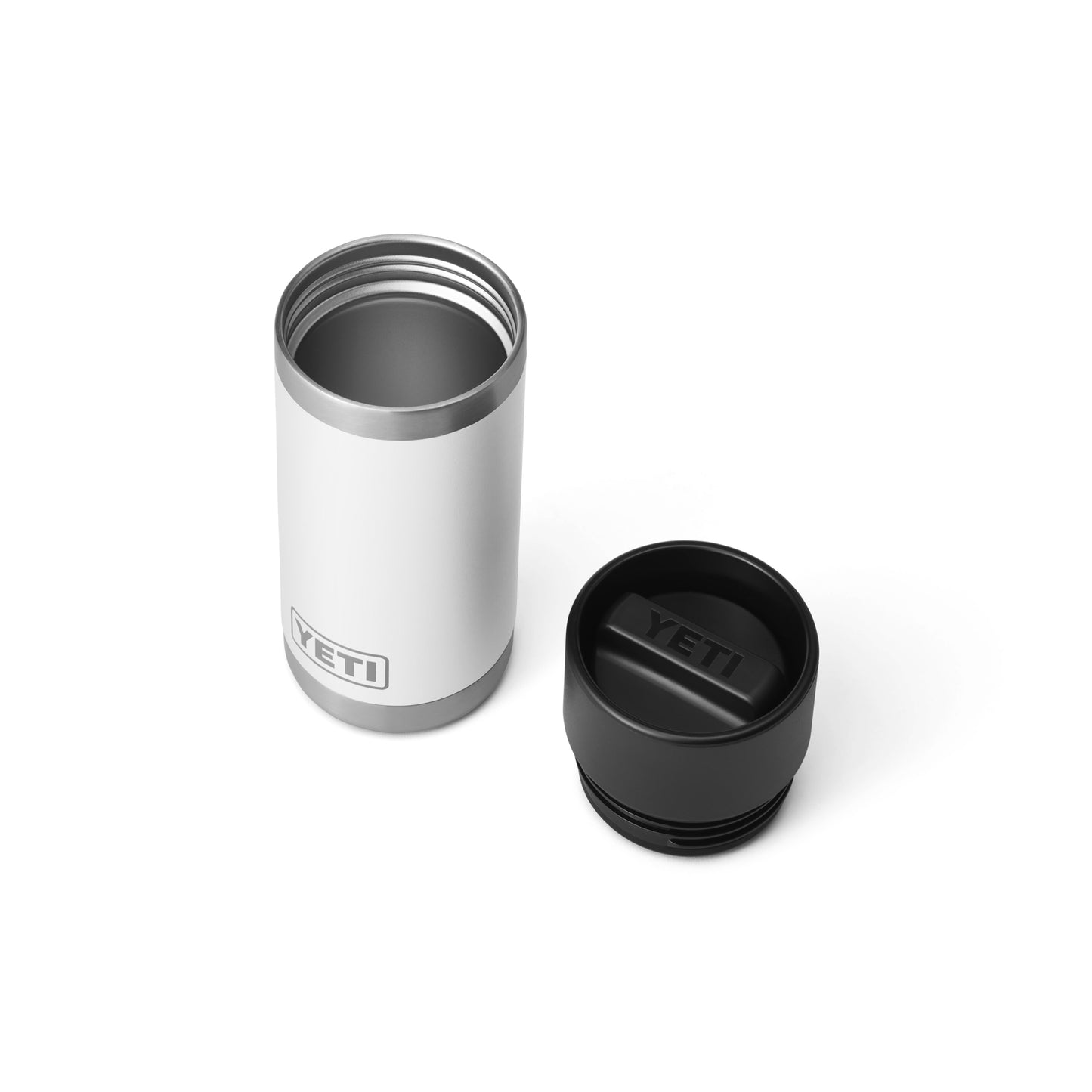 YETI RAMBLER HOTSHOT BOTTLE 12oz WHITE - - Watergate Bay Surf Company.