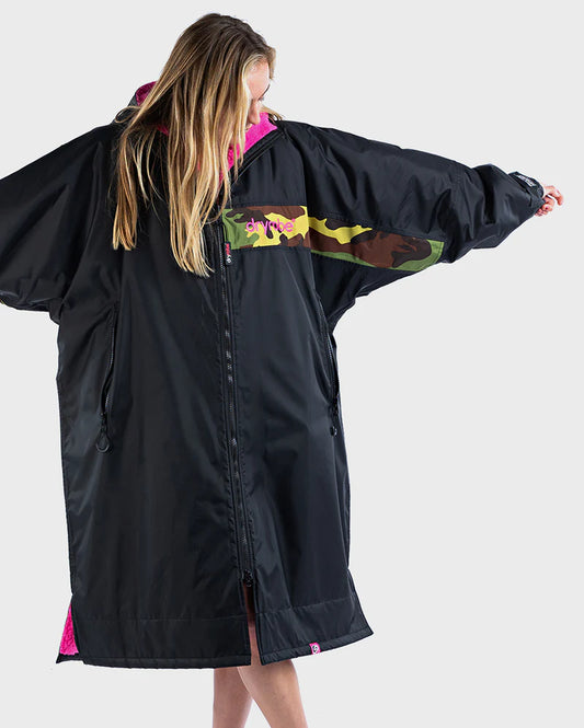 DRYROBE ADVANCED REMIX CAMO/PINK/BLACK 10Y-13Y