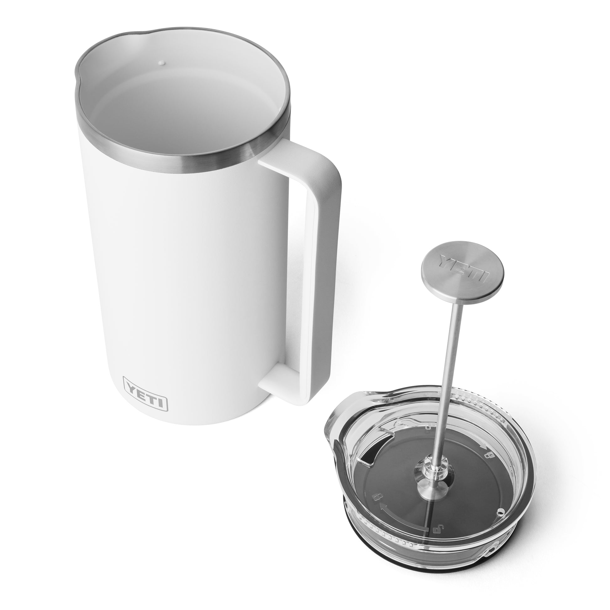 YETI FRENCH PRESS 64oz WHITE -  - Watergate Bay Surf Company.