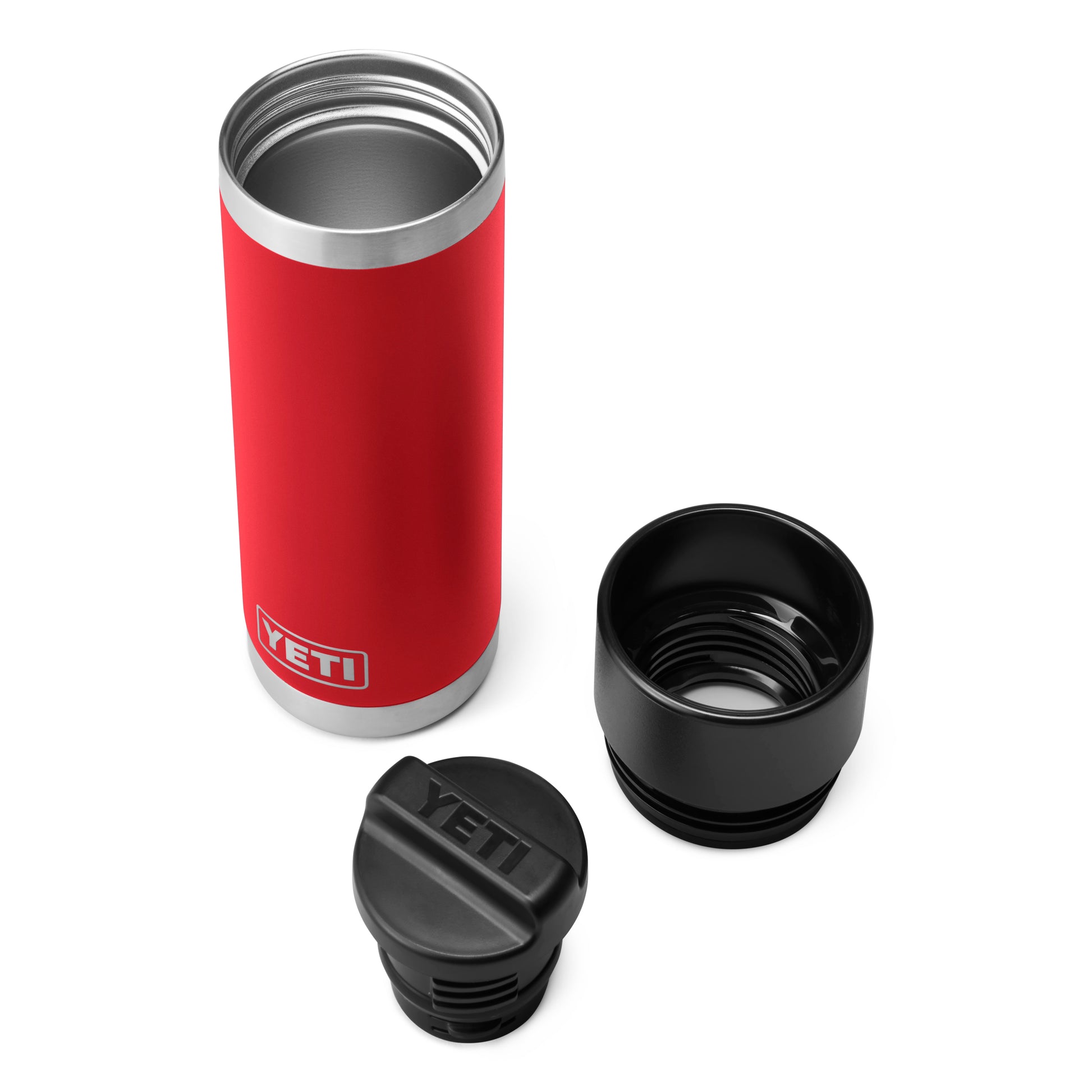 YETI RAMBLER HOTSHOT BOTTLE 18oz RESCUE RED -  - Watergate Bay Surf Company.