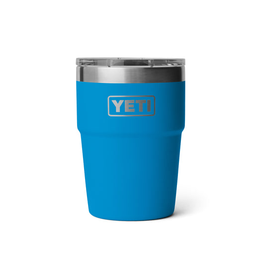 YETI STACKABLE CUP 16oz BIG WAVE BLUE -  - Watergate Bay Surf Company.
