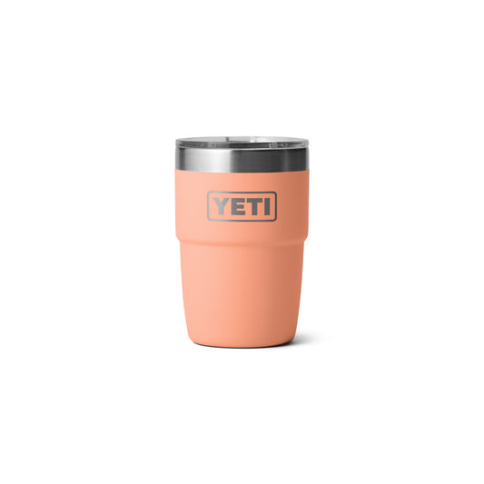 YETI RAMBLER CUP MS 8oz LC-PEACH -  - Watergate Bay Surf Company.