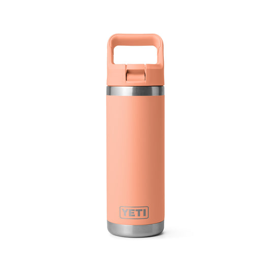YETI RAMBLER STRAW BOTTLE 18oz LOW COUNTRY PEACH -  - Watergate Bay Surf Company.