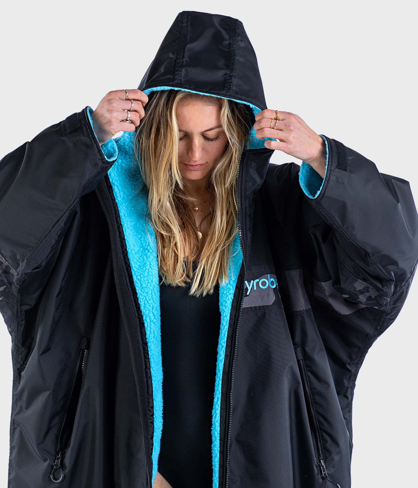 DRYROBE ADVANCED REMIX BLACK/BLUE/CAMO 10Y-13Y