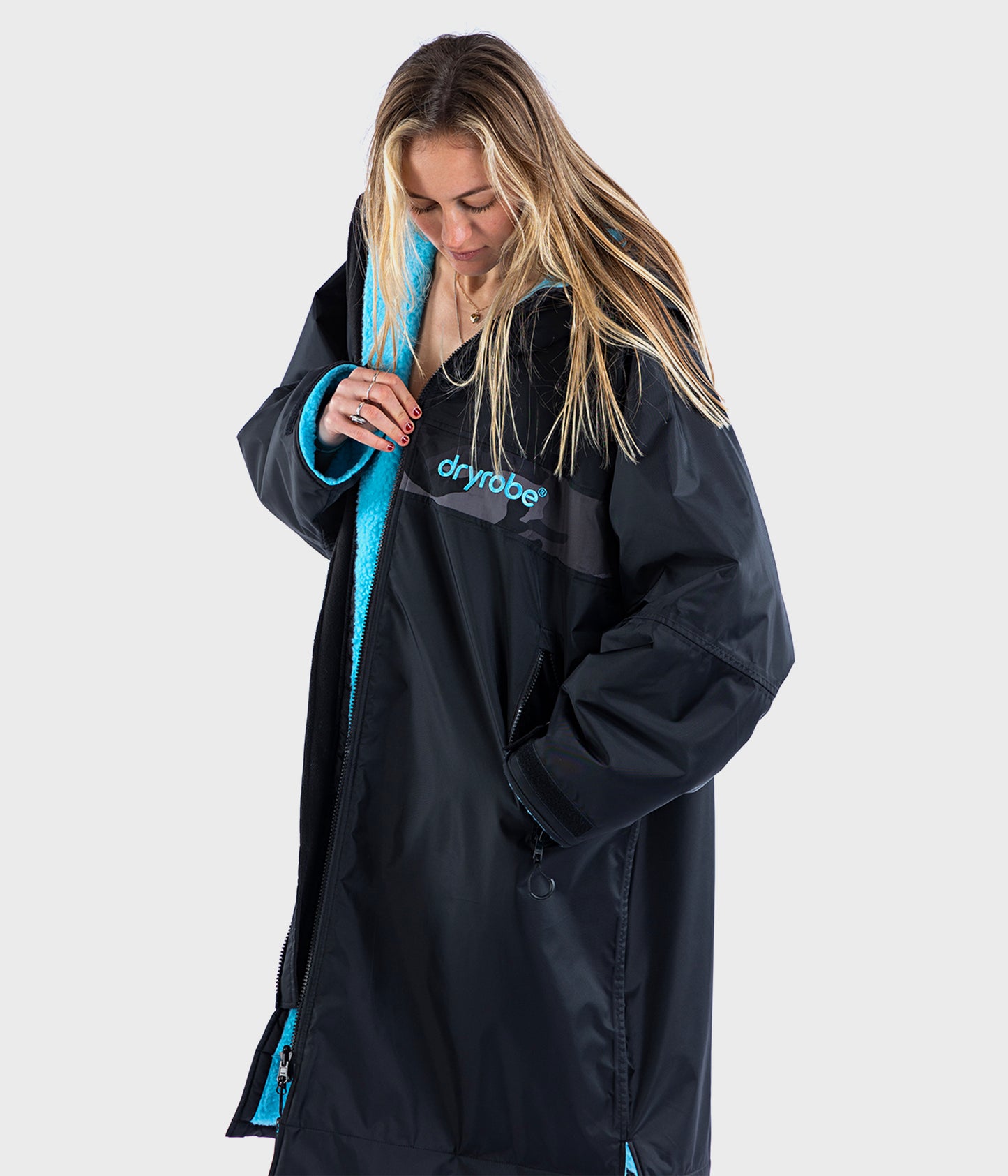 DRYROBE ADVANCED REMIX BLACK/BLUE/CAMO 10Y-13Y